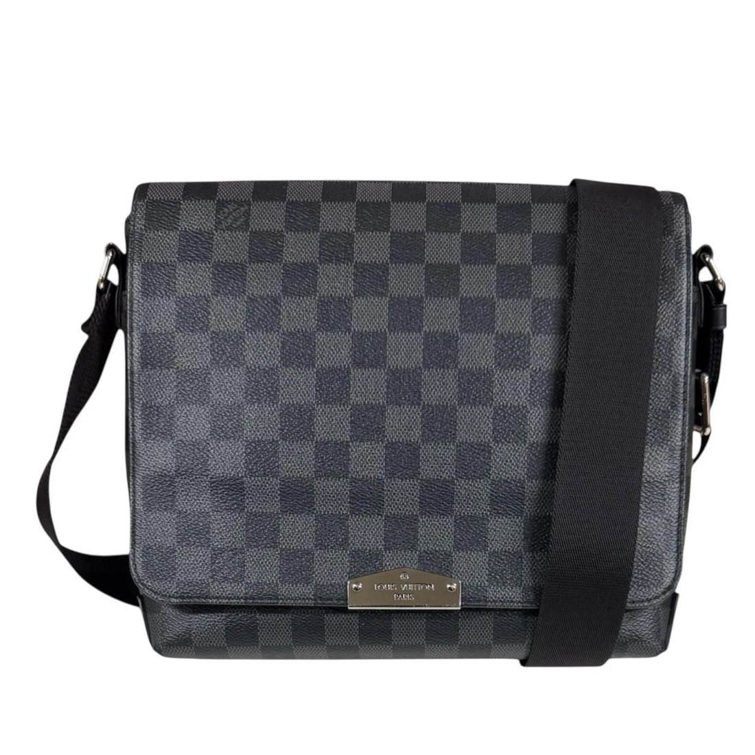 LOUIS VUITTON SHOULDER BAG DAMIER GRAFITTO: LOUIS VUITTON Shoulder Bag Damier Grafitto Brand: LOUIS VUITTON Type: Shoulder Bag Material/Exterior Material: Damier Grafitto Canvas Color/Exterior Color: black / gray Size: W9.8 x H9.1 x