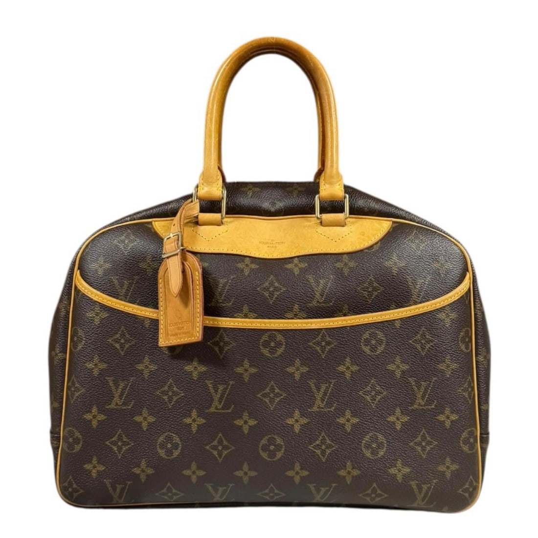 LOUIS VUITTON HANDBAG MONOGRAM: LOUIS VUITTON Handbag Monogram Brand: LOUIS VUITTON Type: Handbag Material/Exterior Material: Monogram canvas Color/Exterior Color: Brown Size: W13.4 x H10.2 x D5.5inch Handle:13.4inch Accessorie