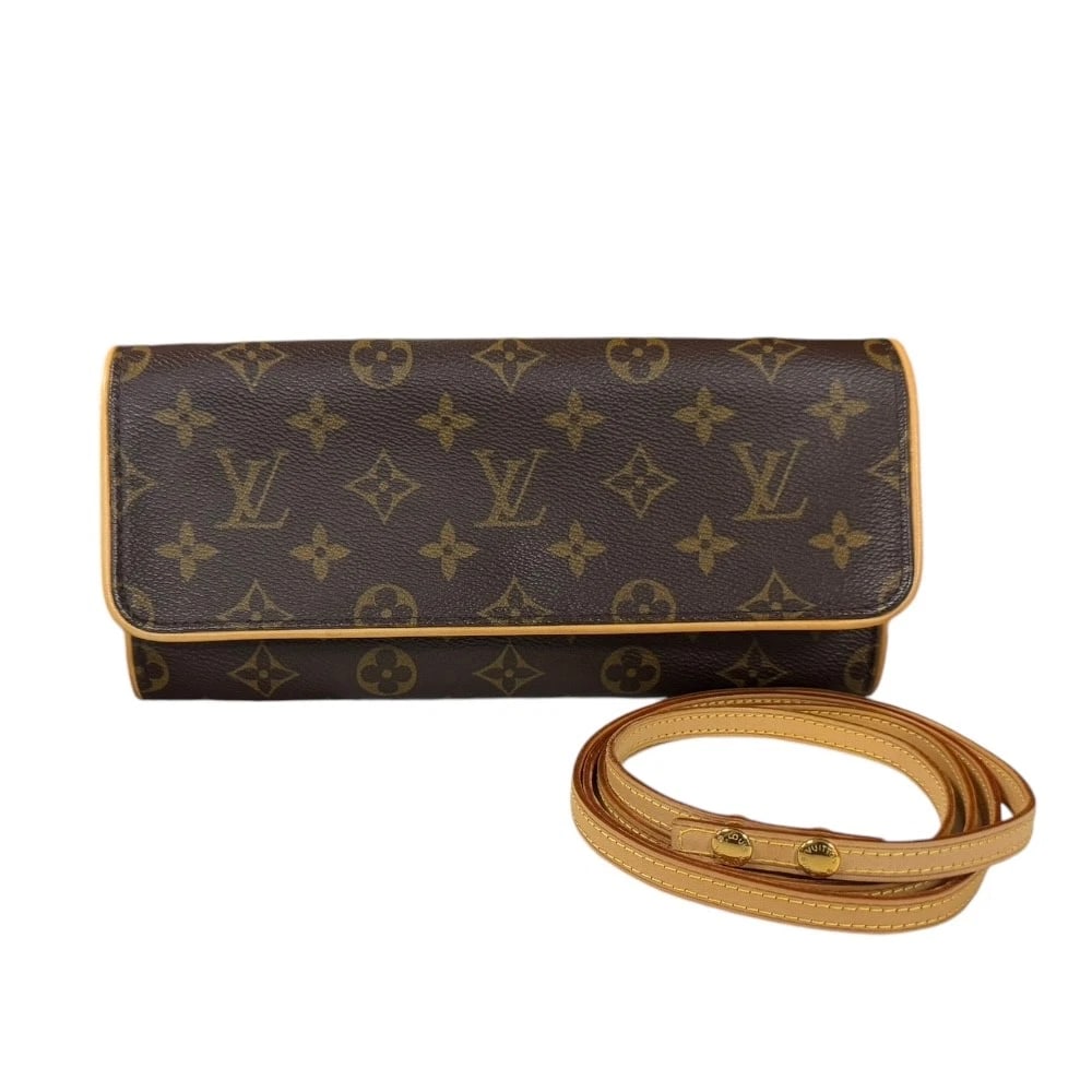 LOUIS VUITTON SHOULDER BAG MONOGRAM CANVAS: LOUIS VUITTON Shoulder Bag Monogram canvas Brand: LOUIS VUITTON Type: Shoulder Bag Material/Exterior Material: Monogram canvas Color/Exterior Color: Brown Size: W9.3 x H4.7 x D1.4inch
