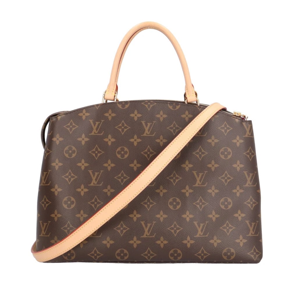 LOUIS VUITTON SHOULDER BAG MONOGRAM: LOUIS VUITTON Shoulder Bag Monogram Brand: LOUIS VUITTON Type: Shoulder Bag Material/Exterior Material: Monogram canvas Color/Exterior Color: Brown Size: W13.8 x H10.0 x D6.3inch Handle:12.6inch S