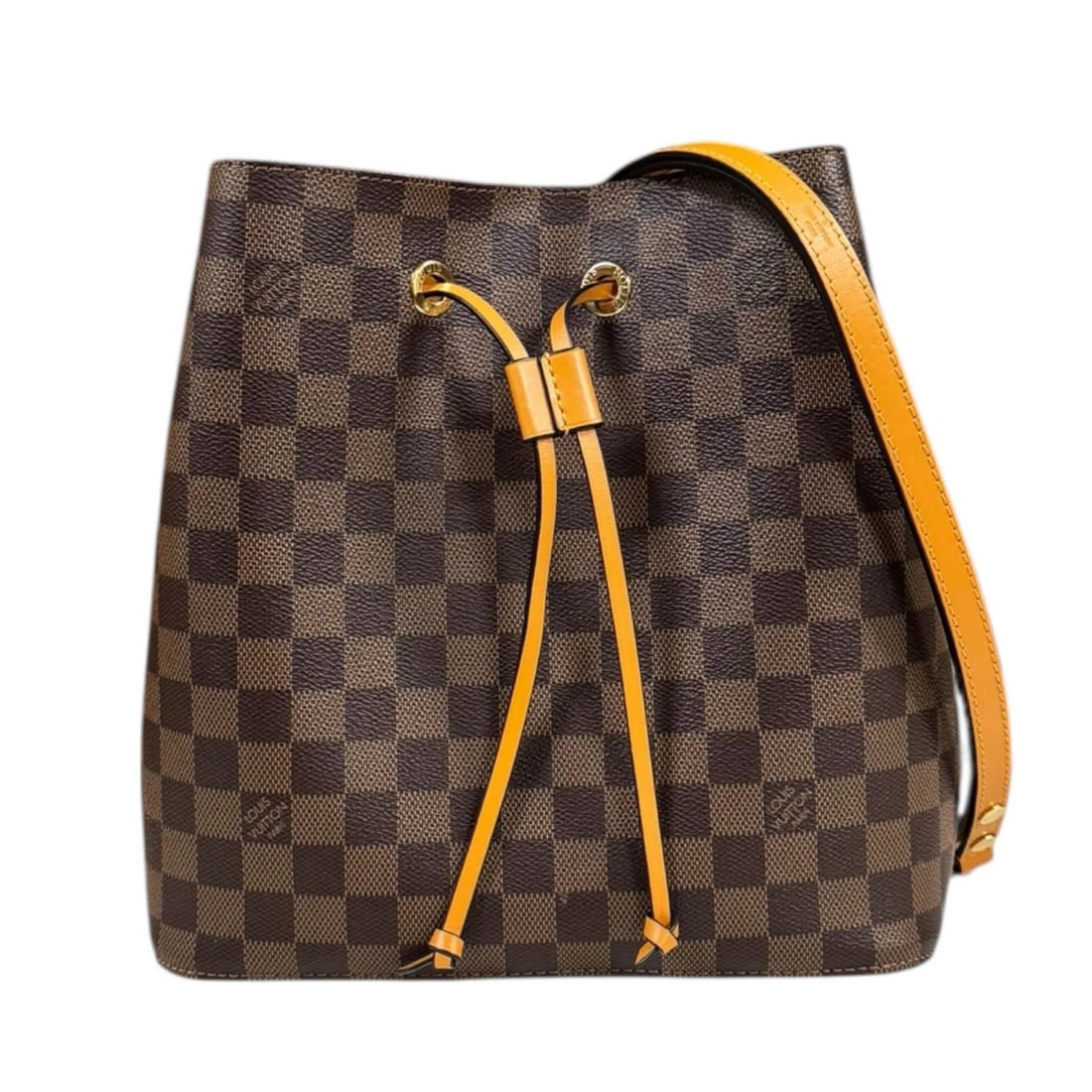 LOUIS VUITTON SHOULDER BAG CROSS BODY: LOUIS VUITTON Shoulder Bag Cross Body Brand: LOUIS VUITTON Type: Shoulder Bag Material/Exterior Material: Damier canvas Color/Exterior Color: Brown / saffron Size: W10.2 x H9.8 x D6.5inch