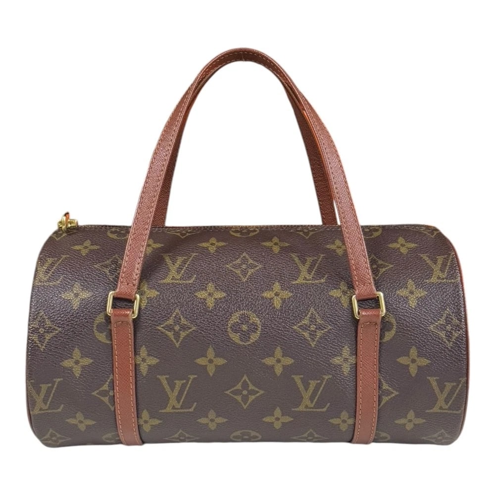 LOUIS VUITTON HANDBAG MONOGRAM CANVAS: LOUIS VUITTON Handbag Monogram canvas Brand: LOUIS VUITTON Type: Handbag Material/Exterior Material: Monogram canvas Color/Exterior Color: Brown Size: W10.2 x H5.1 x D5.1inch Handle:15.4inch Acce