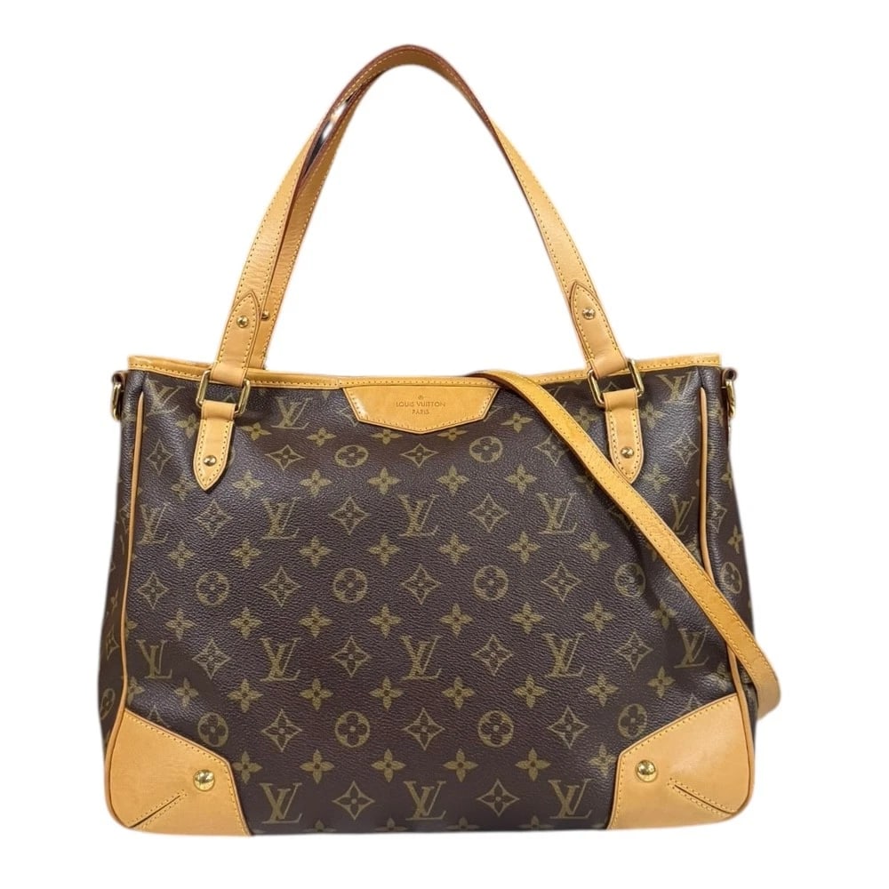 LOUIS VUITTON SHOULDER BAG MONOGRAM: LOUIS VUITTON Shoulder Bag Monogram Brand: LOUIS VUITTON Type: Shoulder Bag Material/Exterior Material: Monogram canvas Color/Exterior Color: Brown Size: W15.0 x H11.4 x D5.9inch Handle:21.7inch S