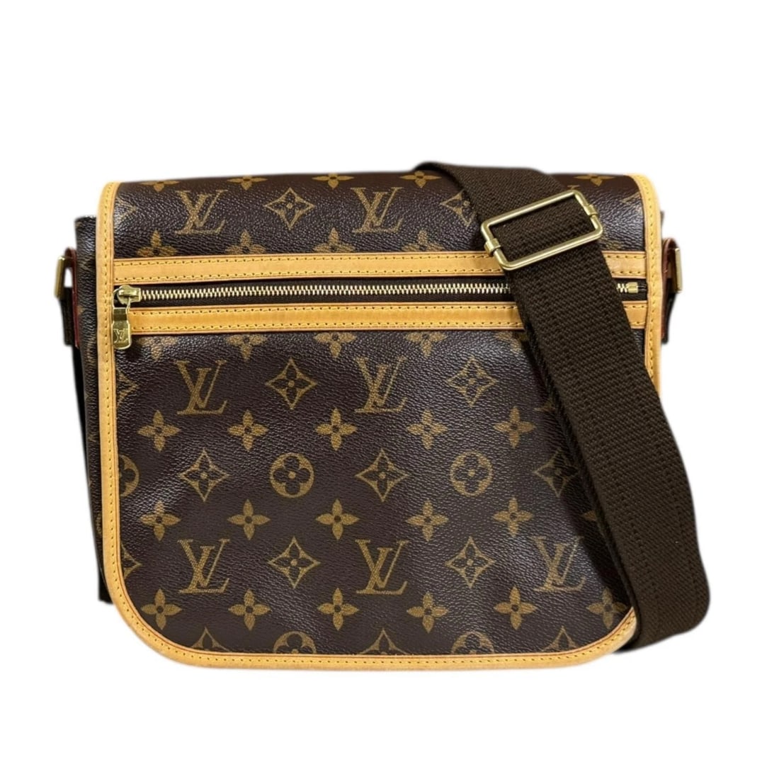 LOUIS VUITTON SHOULDER BAG MONOGRAM: LOUIS VUITTON Shoulder Bag Monogram Brand: LOUIS VUITTON Type: Shoulder Bag Material/Exterior Material: Monogram canvas Color/Exterior Color: Brown Size: W9.4 x H8.7 x D3.1inch