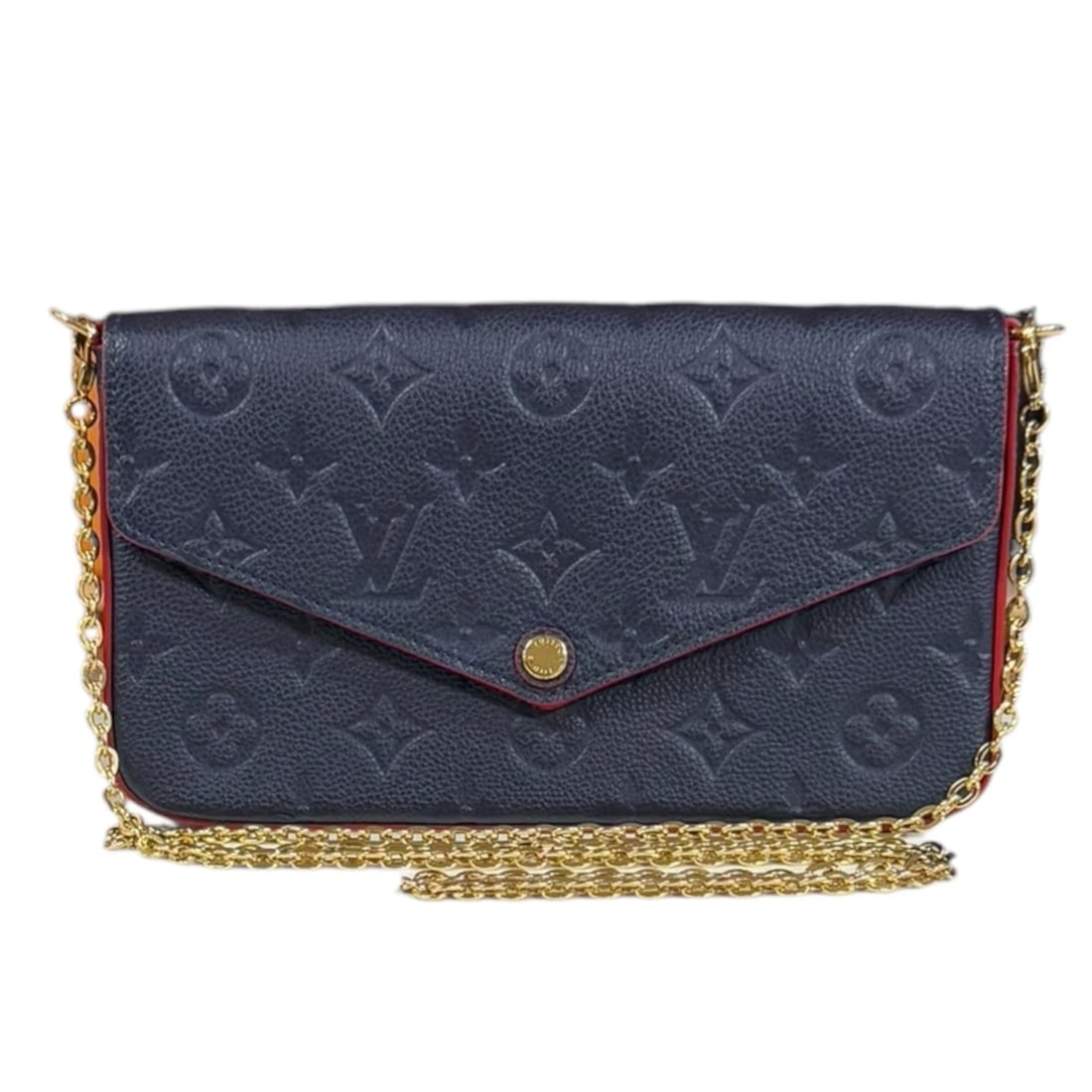 LOUIS VUITTON SHOULDER BAG MONOGRAM: LOUIS VUITTON Shoulder Bag Monogram Brand: LOUIS VUITTON Type: Shoulder Bag Material/Exterior Material: Monogram Ann Platt Color/Exterior Color: Navy / Marine Rouge Size: W8.3 x H4.7 x