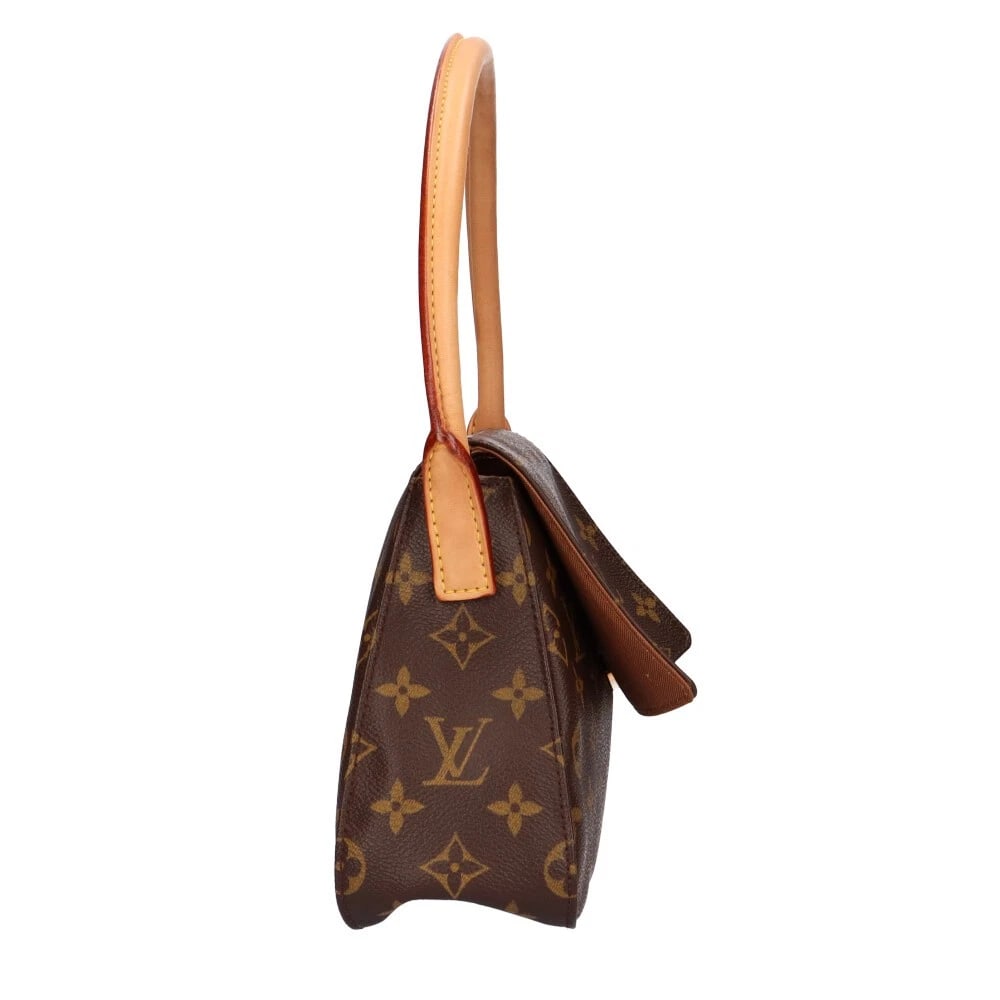 LOUIS VUITTON HANDBAG BROWN MONOGRAM - 4