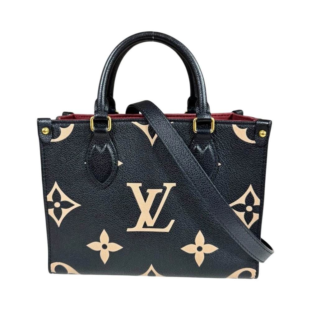 LOUIS VUITTON SHOULDER BAG BICOLOR: LOUIS VUITTON Shoulder Bag Bicolor Brand: LOUIS VUITTON Type: Shoulder Bag Material/Exterior Material: Bicolor Monogram Unplant Color/Exterior Color: black / beige Size: W9.8 x H7.5 x D4.3inch Han