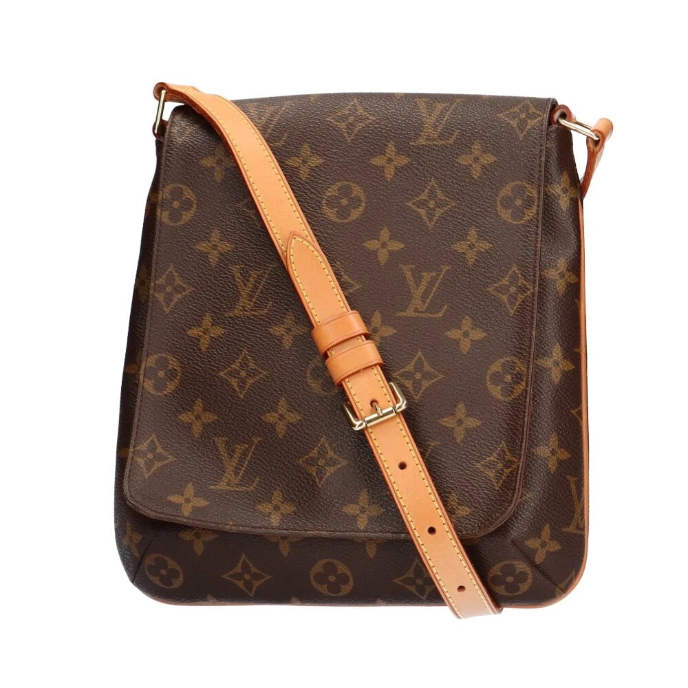 LOUIS VUITTON SHOULDER BAG BROWN MONOGRAM: LOUIS VUITTON Shoulder Bag Brown Monogram Brand: LOUIS VUITTON Type: Shoulder Bag Material/Exterior Material: Monogram canvas Color/Exterior Color: Brown / Brown Size: W8.7 x H9.8 x D2.4inch