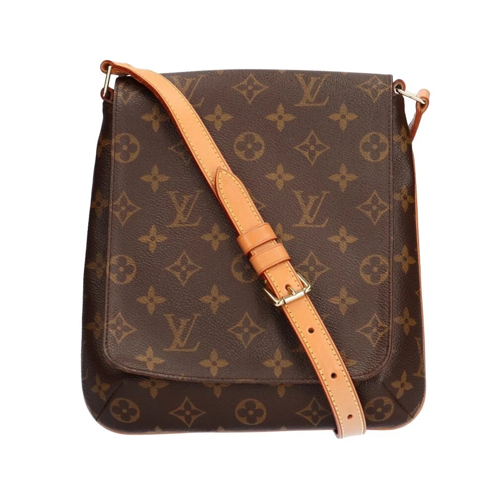 LOUIS VUITTON SHOULDER BAG BROWN MONOGRAM - 2