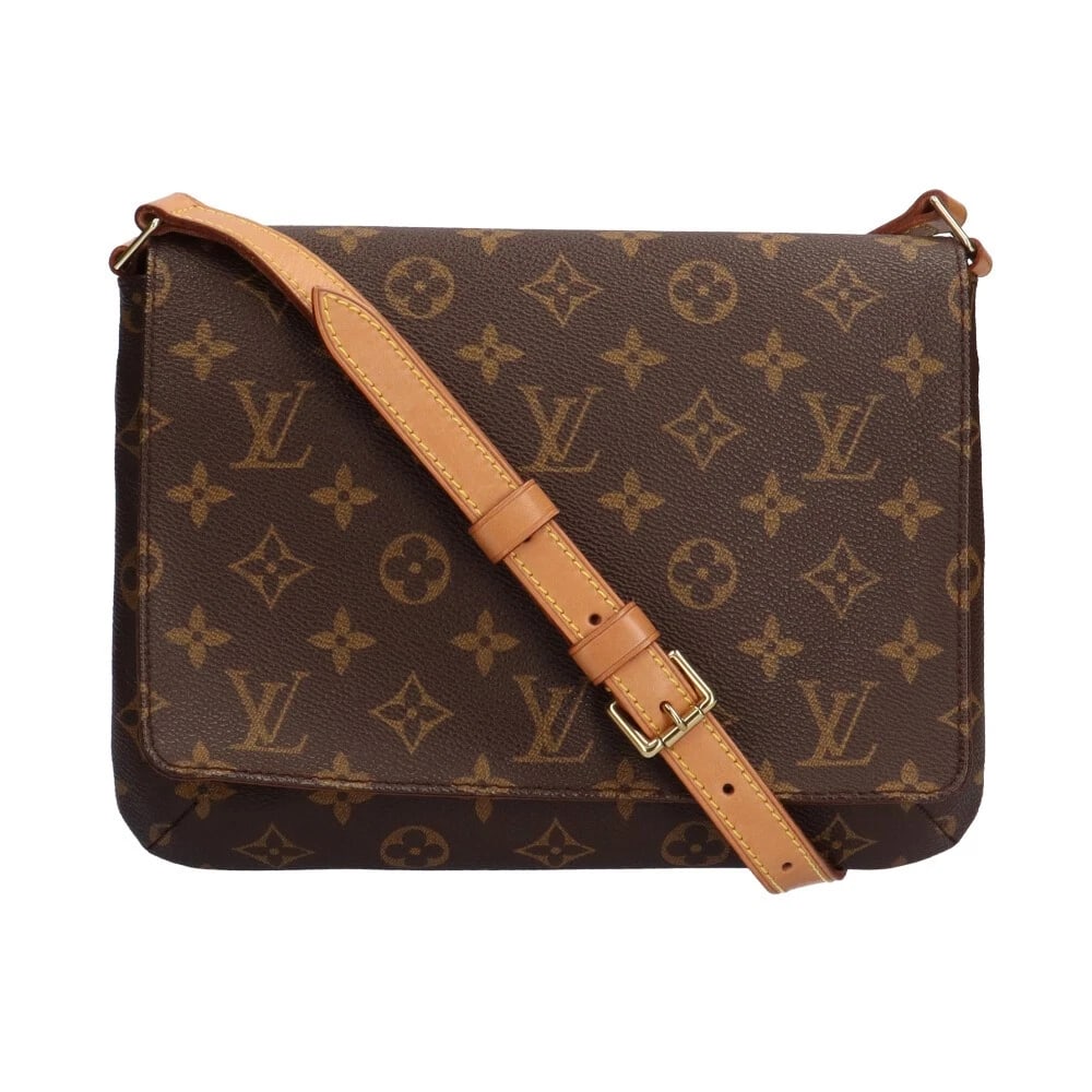 LOUIS VUITTON SHOULDER BAG BROWN: LOUIS VUITTON Shoulder Bag Brown Brand: LOUIS VUITTON Type: Shoulder Bag Material/Exterior Material: Monogram canvas Color/Exterior Color: Brown Size: W9.4 x H7.5 x D2.4inch Shoulder:23.6inch 