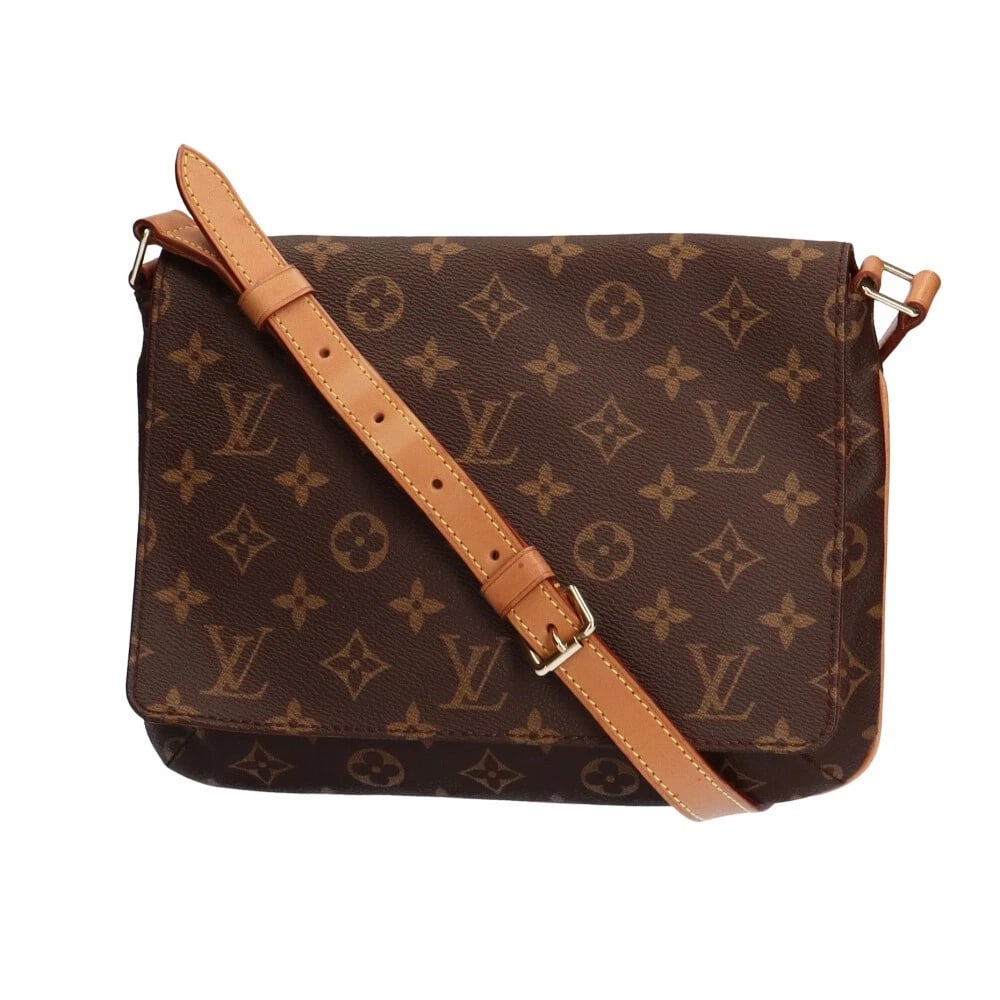 LOUIS VUITTON SHOULDER BAG BROWN: LOUIS VUITTON Shoulder Bag Brown Brand: LOUIS VUITTON Type: Shoulder Bag Material/Exterior Material: Monogram canvas Color/Exterior Color: Brown Size: W9.4 x H6.7 x D2.2inch Shoulder:23.6inch 