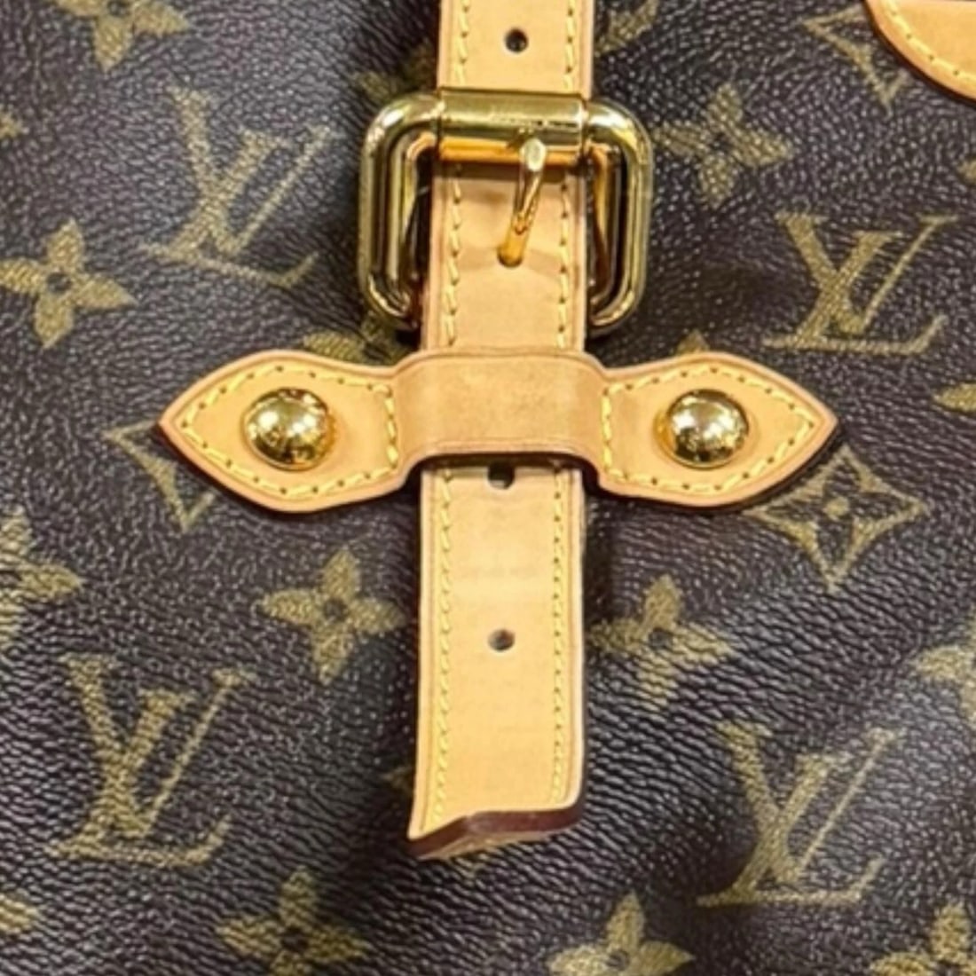 LOUIS VUITTON SHOULDER BAG MONOGRAM - 9