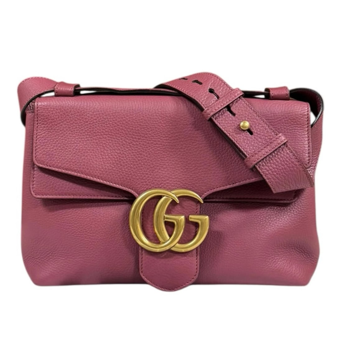 GUCCI SHOULDER BAG LEATHER: GUCCI Shoulder Bag leather Brand: GUCCI Type: Shoulder Bag Material/Exterior Material: leather Color/Exterior Color: pink Size: W10.6 x H7.9 x D4.5inch Shoulder:26.8inch Accessories: None