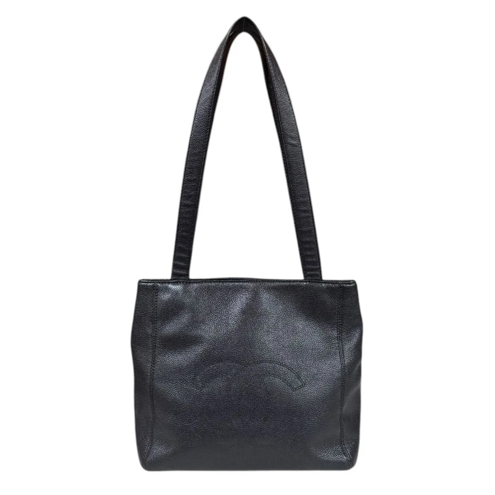 CHANEL SHOULDER BAG LEATHER COCO MARK: CHANEL Shoulder Bag leather COCO Mark Brand: CHANEL Type: Shoulder Bag Material/Exterior Material: leather Color/Exterior Color: black Size: W9.4 x H8.9 x D4.7inch Shoulder:22.4inch 