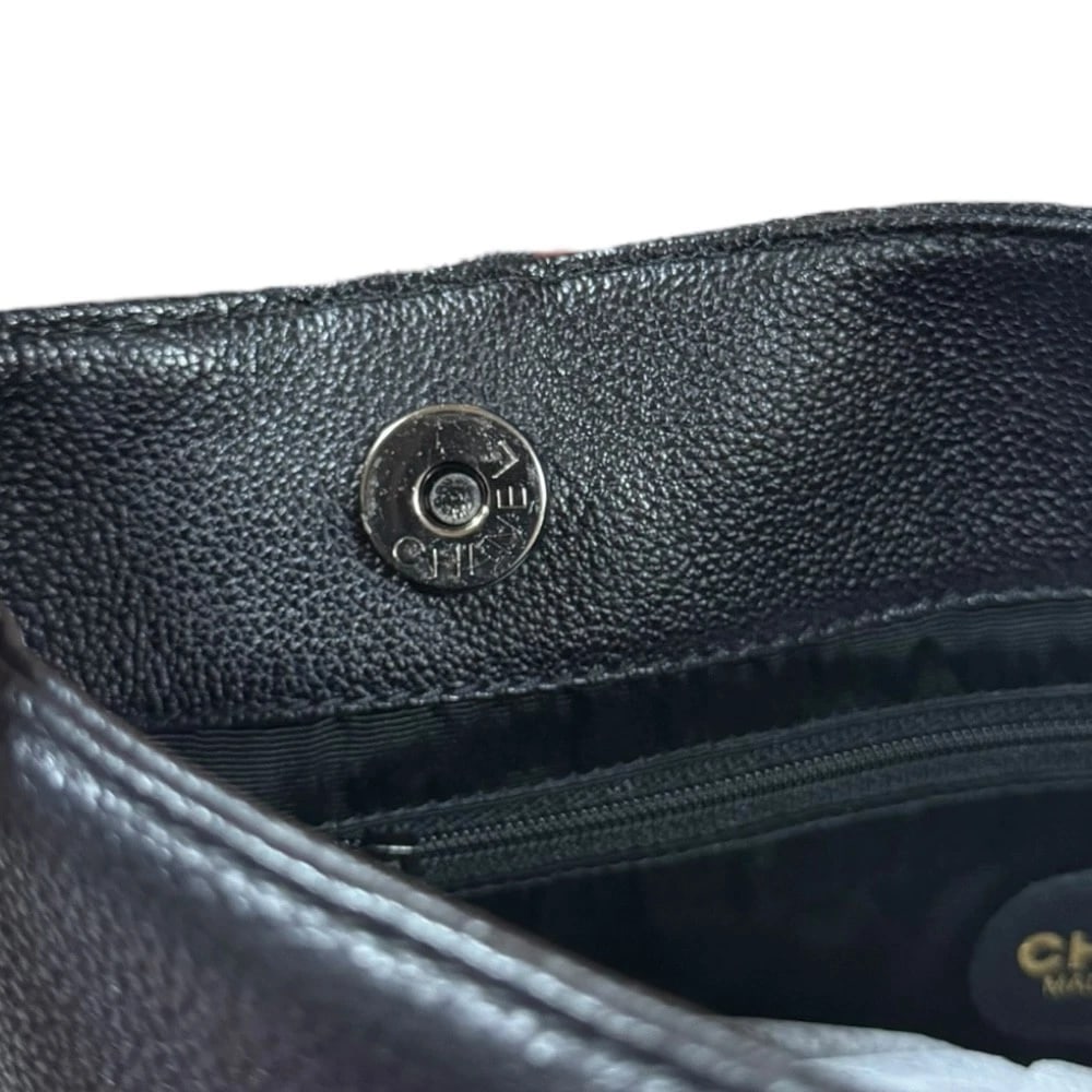 CHANEL SHOULDER BAG LEATHER COCO MARK - 7