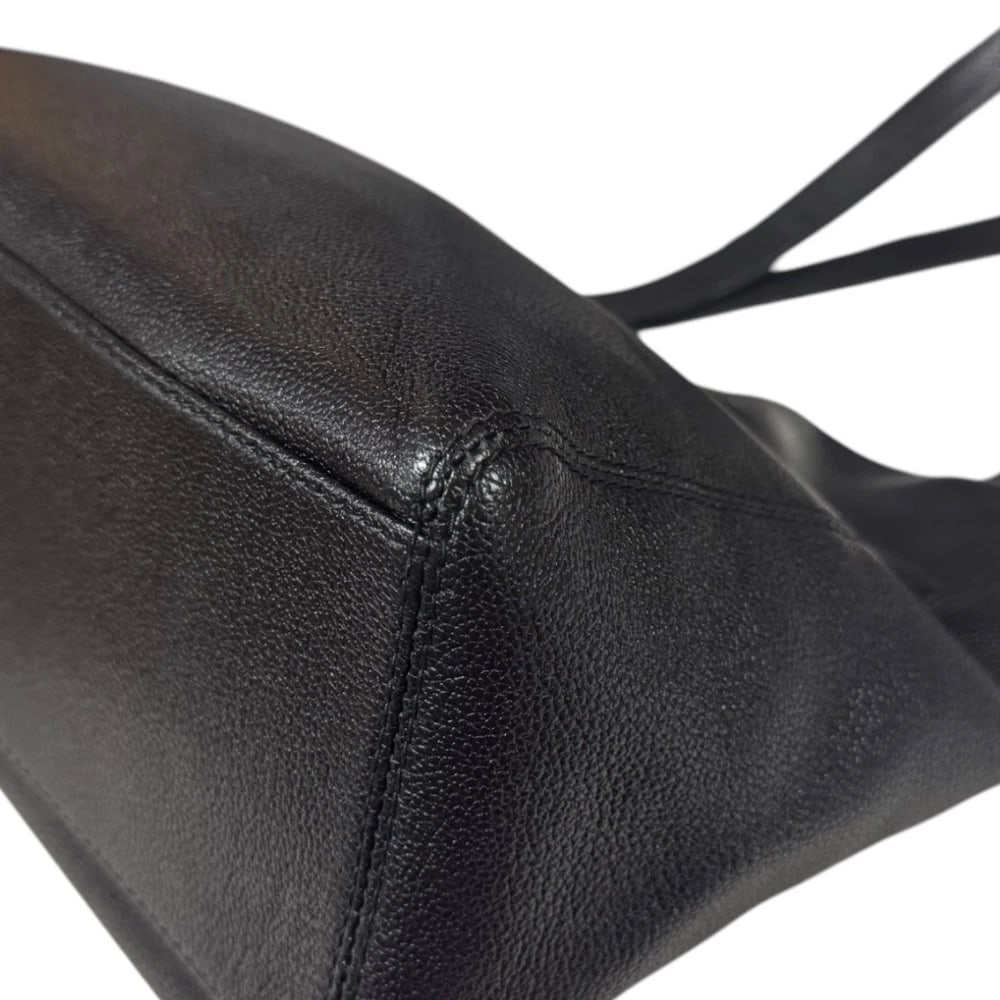 CHANEL SHOULDER BAG LEATHER COCO MARK - 8