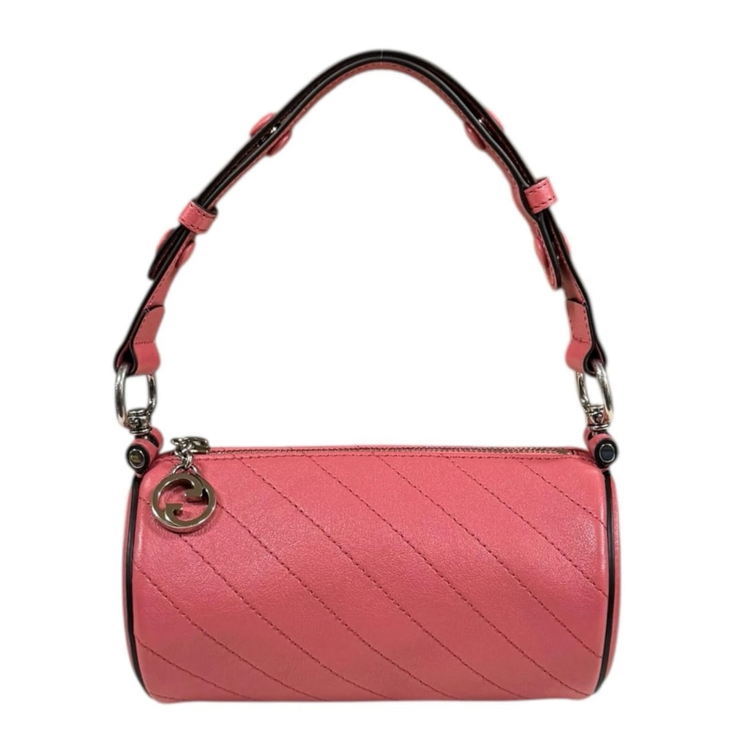 GUCCI SHOULDER BAG LEATHER BLONDY: GUCCI Shoulder Bag leather Blondy Brand: GUCCI Type: Shoulder Bag Material/Exterior Material: leather Color/Exterior Color: pink Size: W7.3 x H3.9 x D3.9inch Shoulder:15.7inch Accessories: