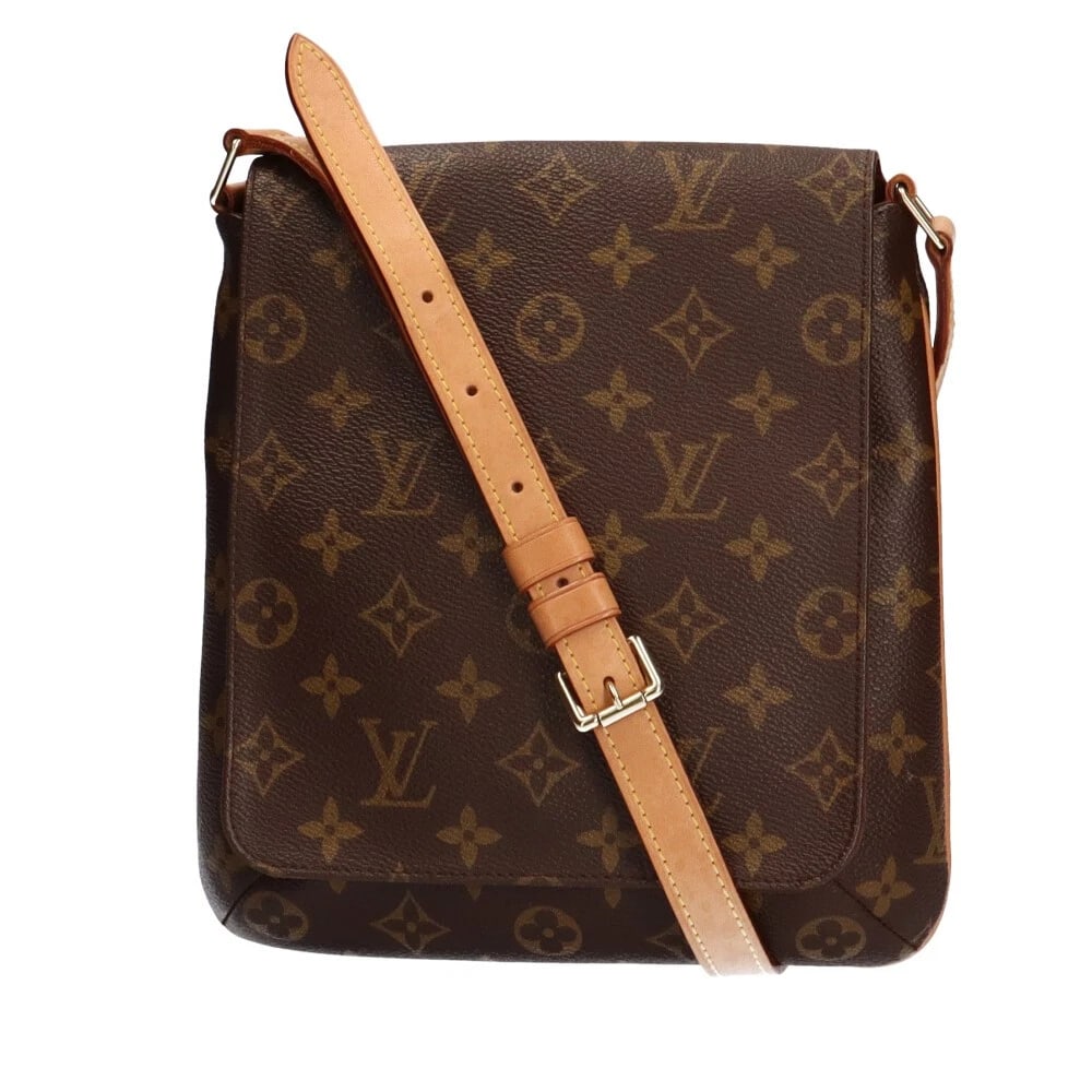 LOUIS VUITTON SHOULDER BAG BROWN: LOUIS VUITTON Shoulder Bag Brown Brand: LOUIS VUITTON Type: Shoulder Bag Material/Exterior Material: Monogram canvas Color/Exterior Color: Brown Size: W8.3 x H9.8 x D2.8inch Shoulder:23.6inch 