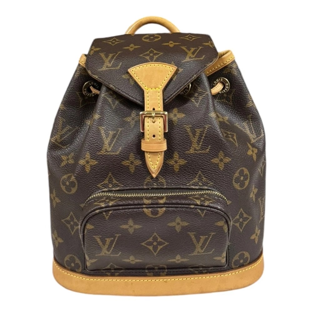 LOUIS VUITTON BACKPACK Â· DAYPACK MONOGRAM: LOUIS VUITTON Backpack Â· Daypack Monogram Brand: LOUIS VUITTON Type: Backpack Â· Daypack Material/Exterior Material: Monogram canvas Color/Exterior Color: Brown Size: W8.3 x H9.3 x D3.7inch H