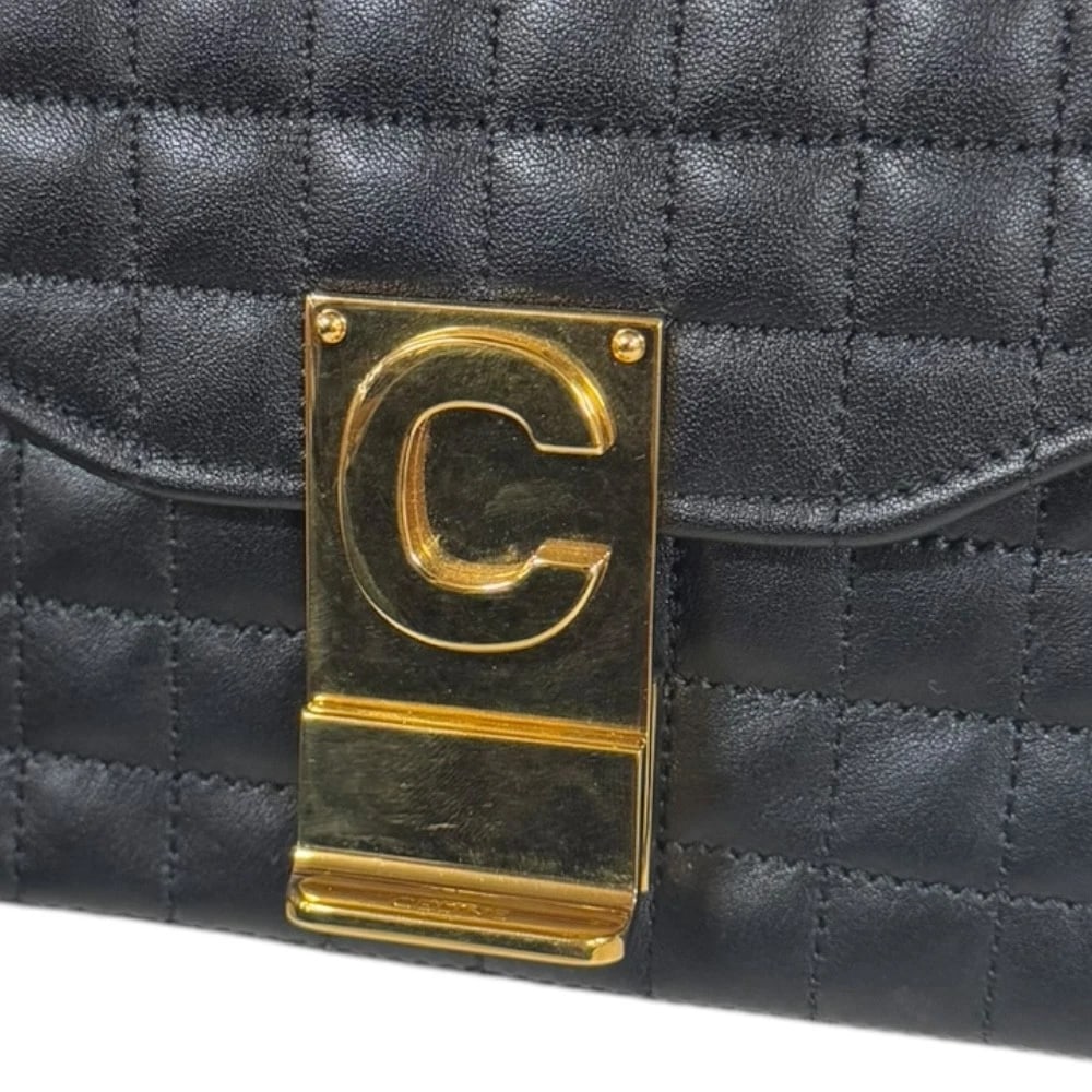 CELINE SHOULDER BAG LEATHER - 5