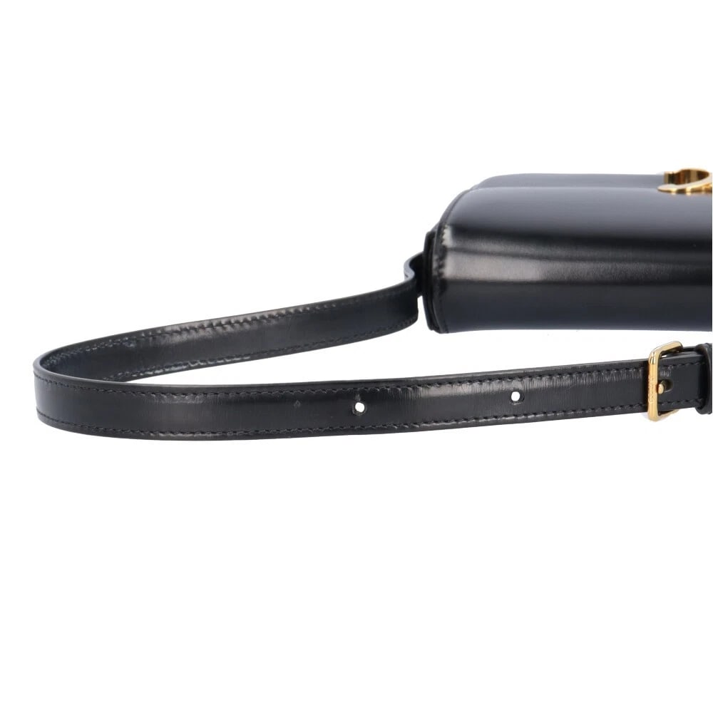 CELINE SHOULDER BAG LEATHER TRIOMPHE - 6