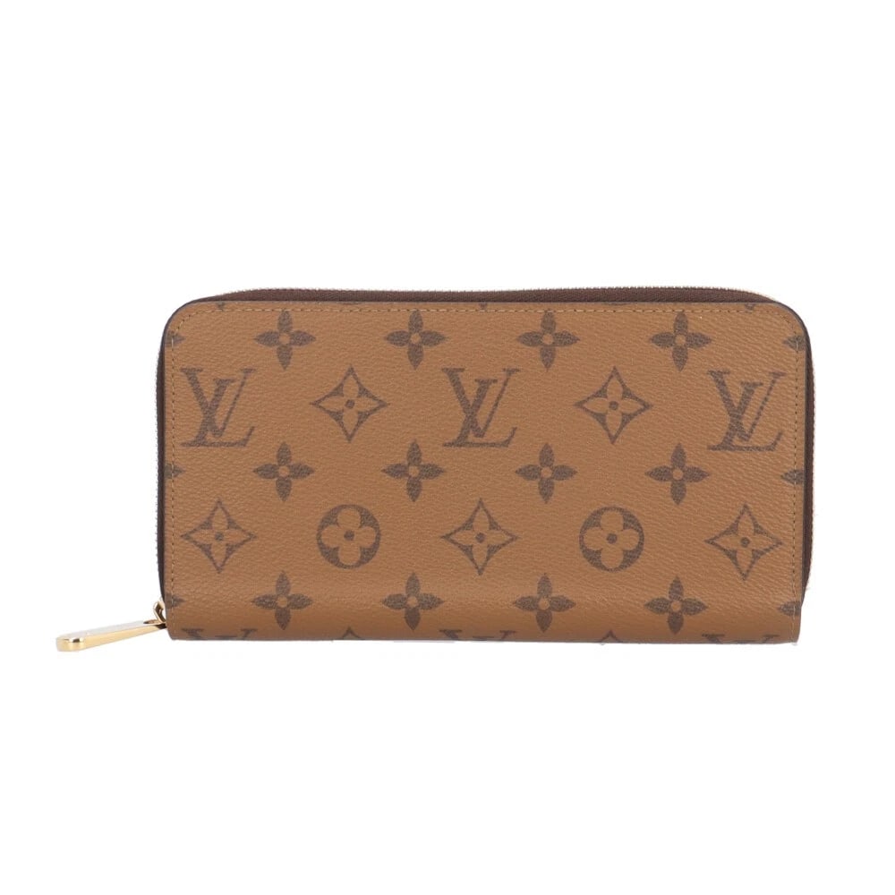LOUIS VUITTON PURSE MONOGRAM ZIPPY WALLET: LOUIS VUITTON purse Monogram Zippy wallet Brand: LOUIS VUITTON Type: purse Material/Exterior Material: Monogram reverse Color/Exterior Color: Brown Size: W7.5 x H4.1x D1.2inch Accessories: None