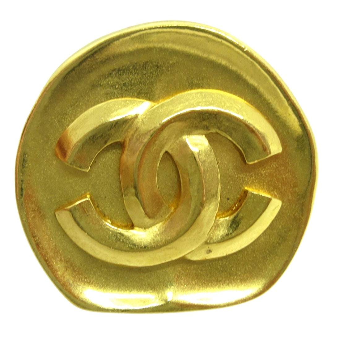 CHANEL BROOCH PIN GOLD (1 of 2)