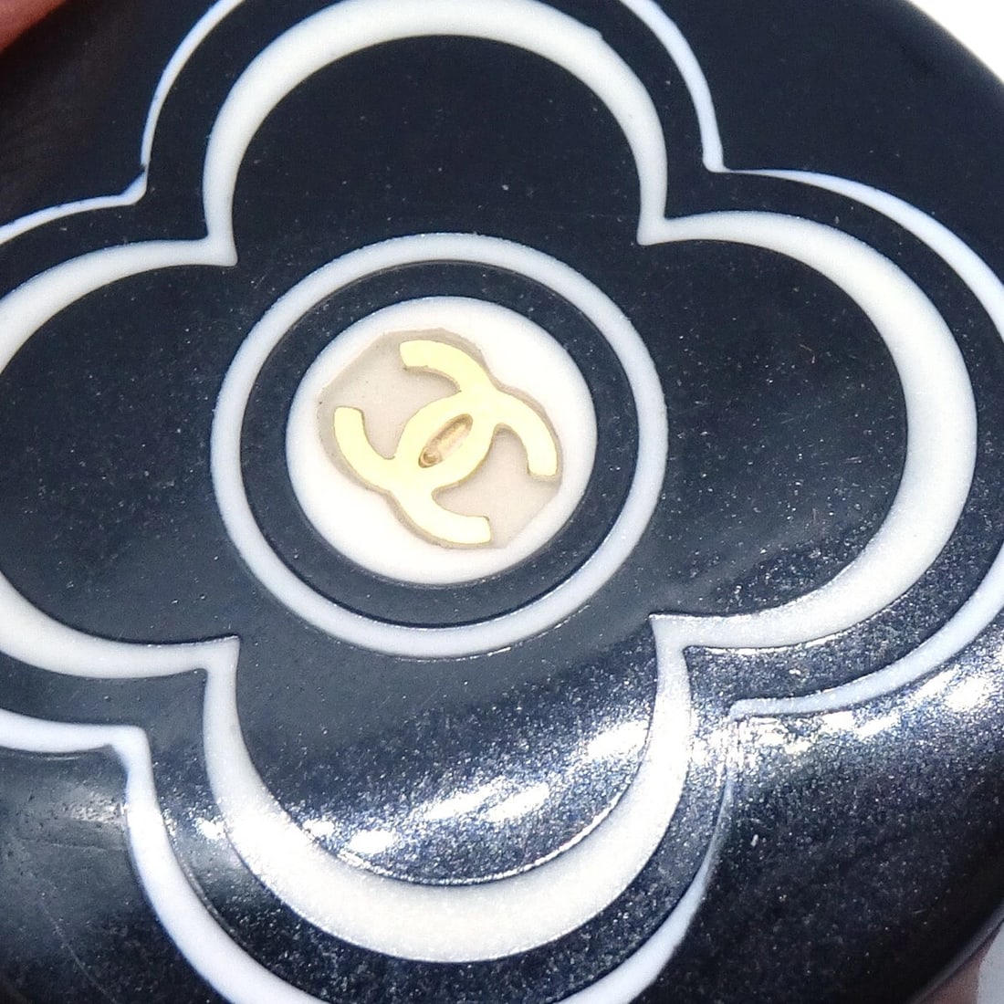 CHANEL RING BLACK - 3