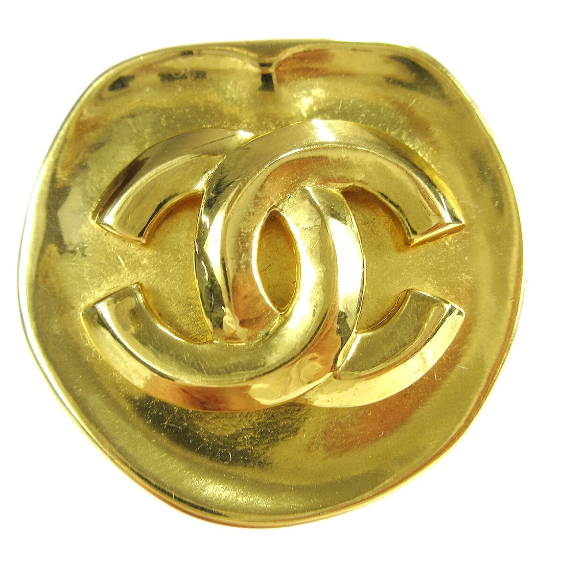 CHANEL BROOCH PIN GOLD (1 of 2)