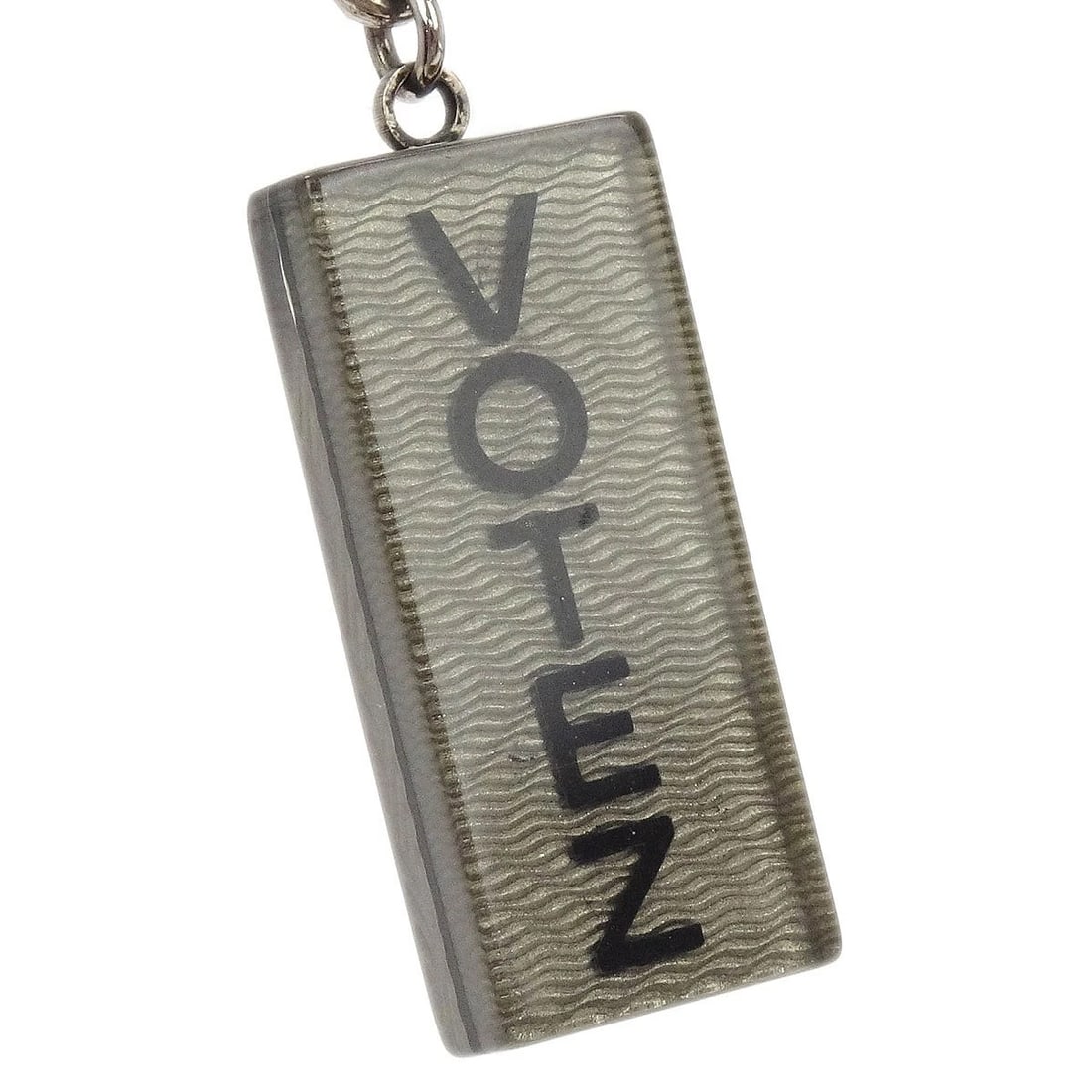 CHANEL DANGLE PIERCED EARRINGS SILVER - 2