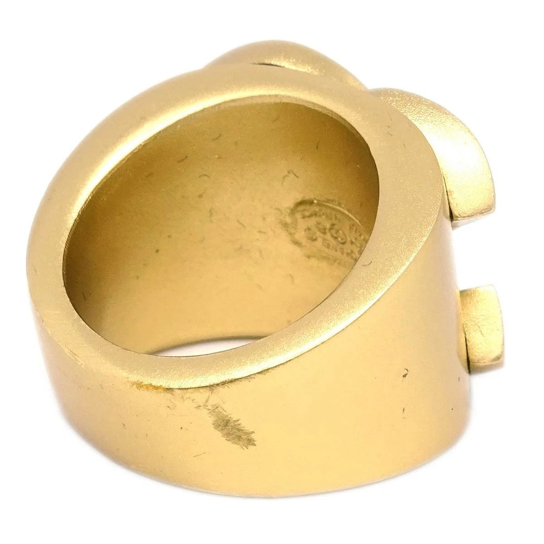 CHANEL RING GOLD - 2