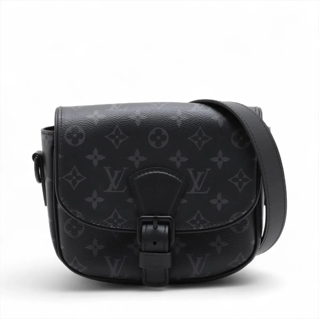 LOUIS VUITTON MONOGRAM ECLIPSE MONTSOURIS MESSENGER: Louis Vuitton Monogram Eclipse Montsouris Messenger Brand: Louis Vuitton Type: Shoulder bag Material: None Color: Black Size: Height:6.9inch Length:8.1inch Depth:2.6inch Shoulder height:20.9inch