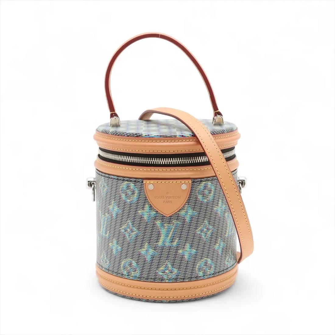 LOUIS VUITTON MONOGRAM LV POP CANNES MULTICOLOR: Louis Vuitton Monogram LV Pop Cannes Multicolor Brand: Louis Vuitton Type: Vanity bag Material: None Color: Multicolor Size: Height:6.7inch Length:5.9inch Depth:5.5inch Handle height:3.7inch Shoul