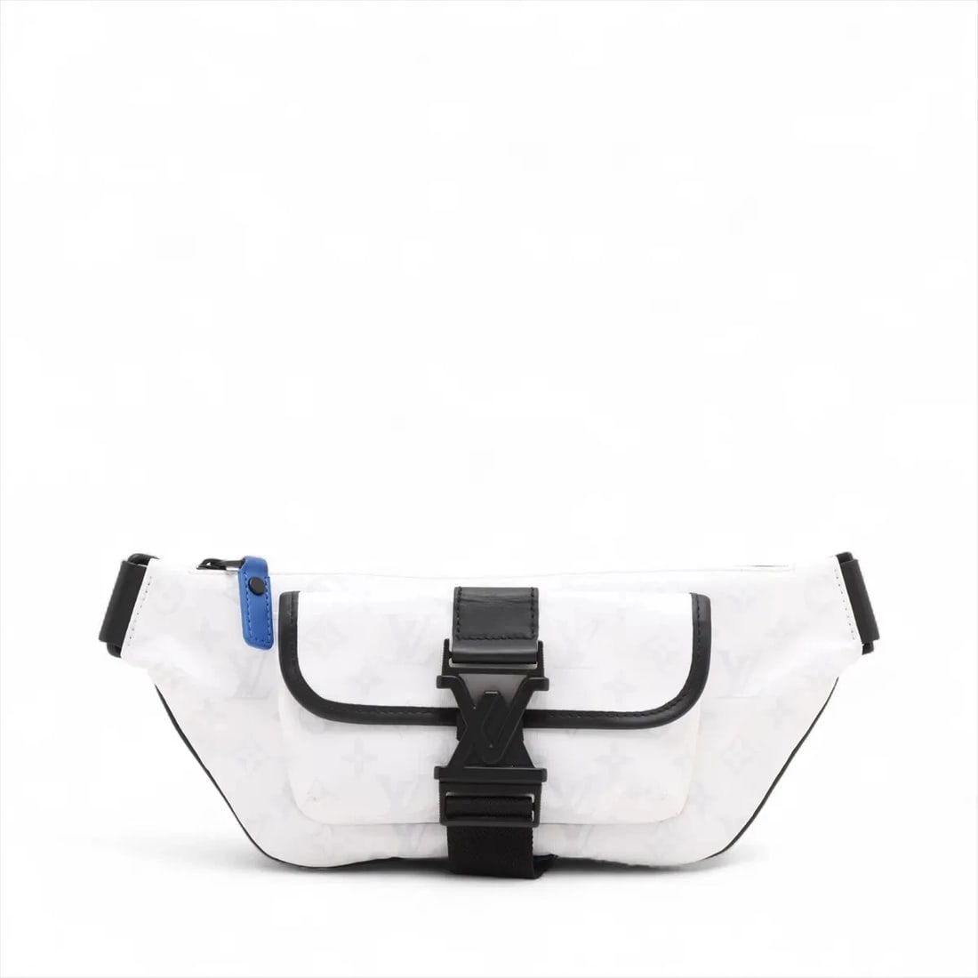 LOUIS VUITTON MONOGRAM STORM SLOPE BUM BAG: Louis Vuitton monogram storm slope Bum bag Brand: Louis Vuitton Type: Waist pouch/Body bag Material: None Color: White Size: Height:5.9inchLength:14.0inchDepth:0.6inch Accessories: None Ac