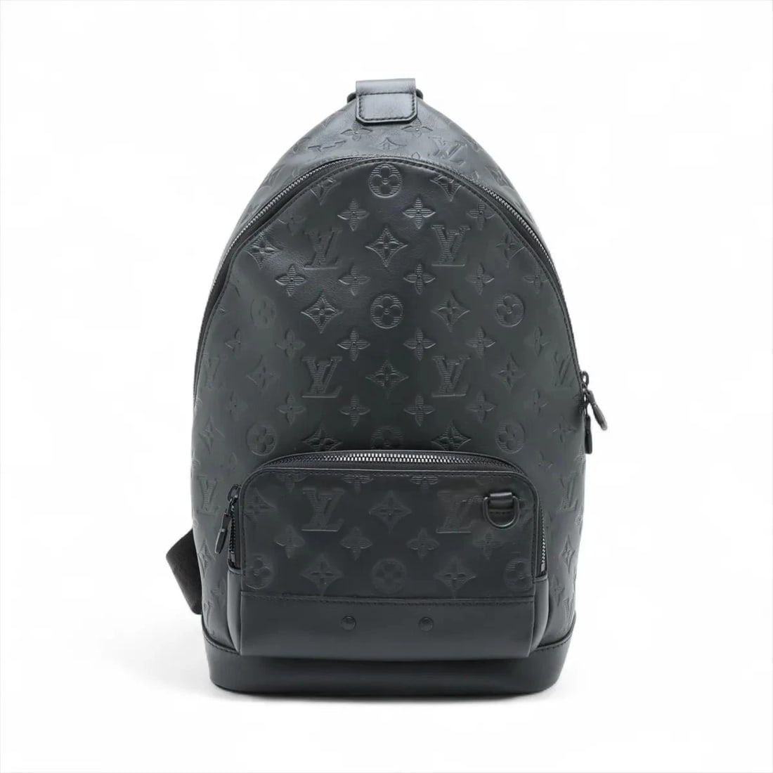 LOUIS VUITTON MONOGRAM SHADOW RACERS SLING BAG: Louis Vuitton Monogram Shadow racers sling bag Brand: Louis Vuitton Type: Waist pouch/Body bag Material: None Color: Black Size: Height:14.6inchLength:8.9inchDepth:3.5inch Accessories: None