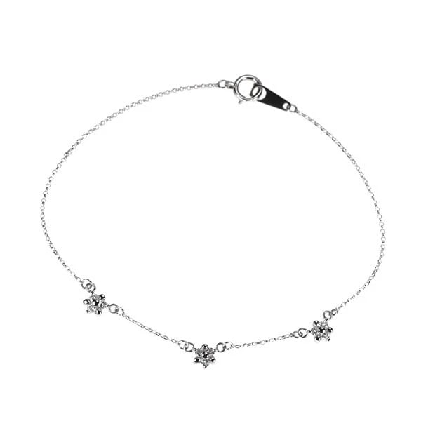 PT850 DIAMOND BRACELET: Pt850 diamond bracelet Brand: None Type/Style: bracelets Material: Metal Purity 850, Metal Platinum, Main Stone/Creation Natural Color: None Size: Necklace: Chain Length 18.5 Accessories: