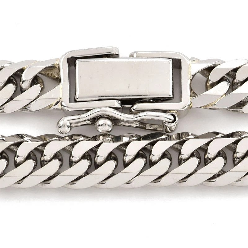 KIHEI 6-SIDED DOUBLE CURB BRACELET - 2