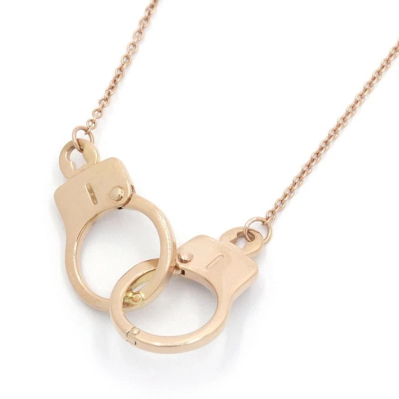 JACOB & CO. LOVE LOCKDOWN INTERLOCKING NECKLACE - 2