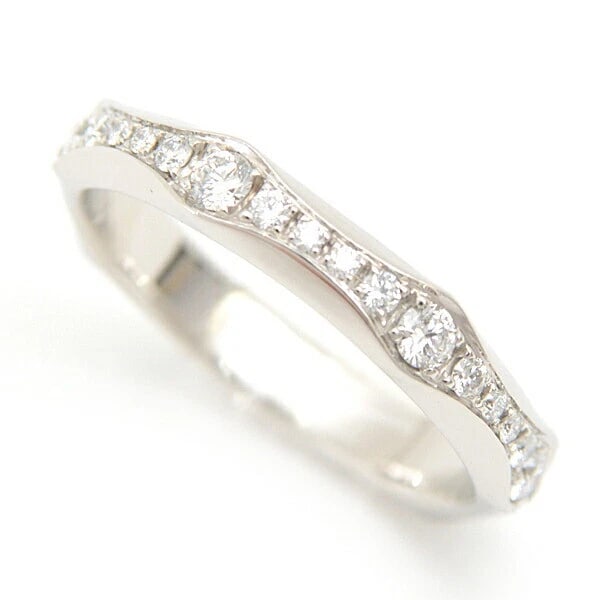 BVLGARI INFINITE FULL DIAMOND RING: Bvlgari Infinite Full Diamond Ring Brand: Bvlgari Type/Style: Ring Material: Platinum 950, Main Stone/Creation natural Color: Silver Size: 5.5US Accessories: None Accessories Notice: When