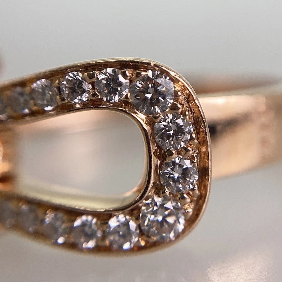FRED FORCE ROSE GOLD DIAMOND RING - 3