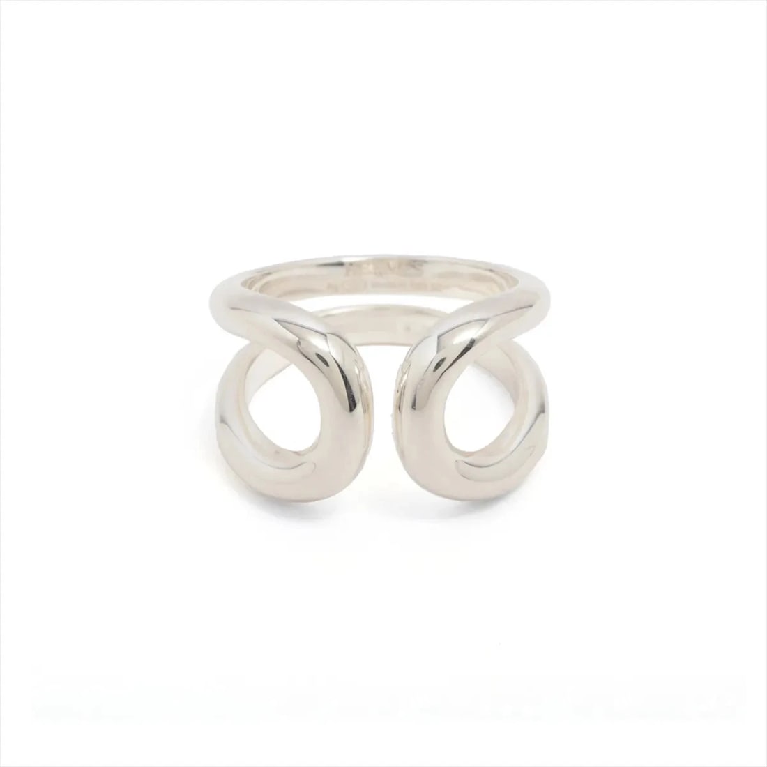 HERMÈS LIMA PM RING 925 SILVER: Hermès Lima PM Ring 925 Silver Brand: Hermès Type: Ring Material: 925 Color: Silver Size: 5.5 - 5.75 US Accessories: None Accessories Notice: When purchasing pre-owned goods, please refer