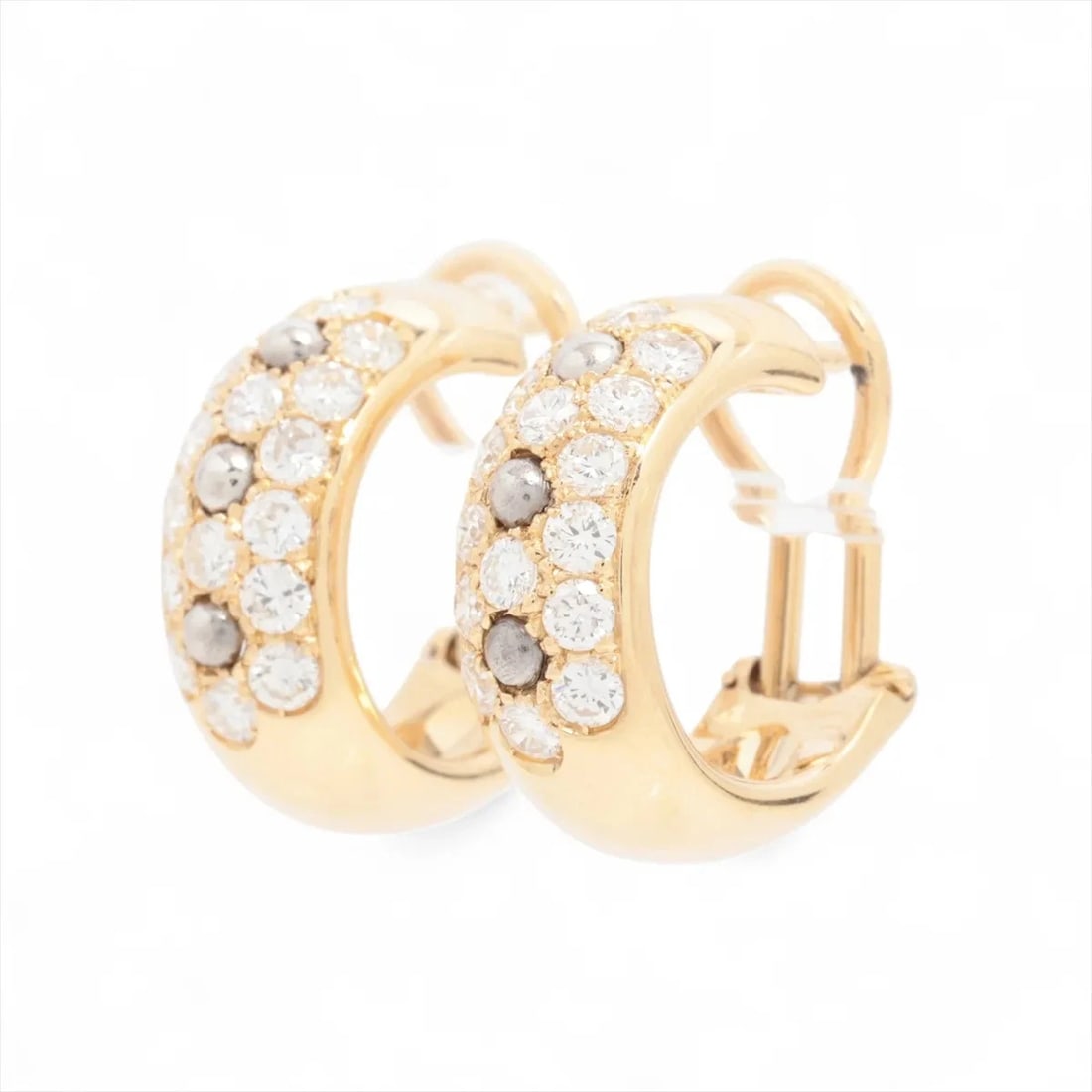 CARTIER DIAMOND PIERCING JEWELRY 750(YG): Cartier diamond Piercing jewelry 750(YG) Brand: Cartier Type: Piercing jewelry Material: 750(YG) Color: Yellow Gold Size: Height:1.8Length:0.8 Accessories: None Accessories Notice: When