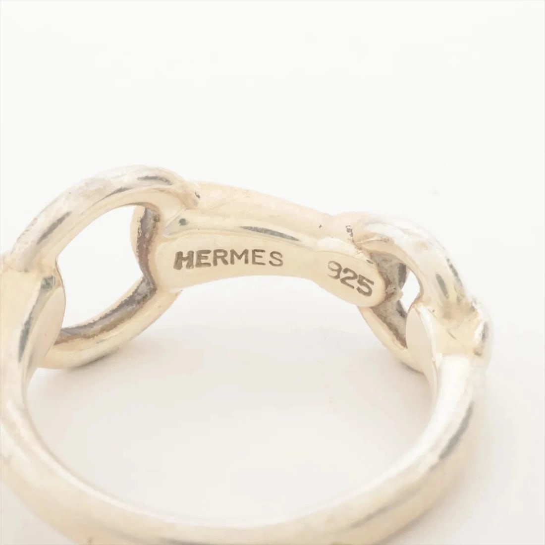 HERMÈS HORSEBIT RING 925 SILVER - 3