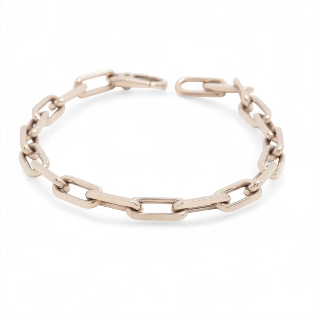 CARTIER SANTOS DOO CARTIER BRACELET 750(WG): Cartier Santos Doo Cartier Bracelet 750(WG) Brand: Cartier Type: Bracelet Material: 750(WG) Color: White Gold Size: Bracelet length:20.1 Accessories: None Accessories Notice: When purchasing