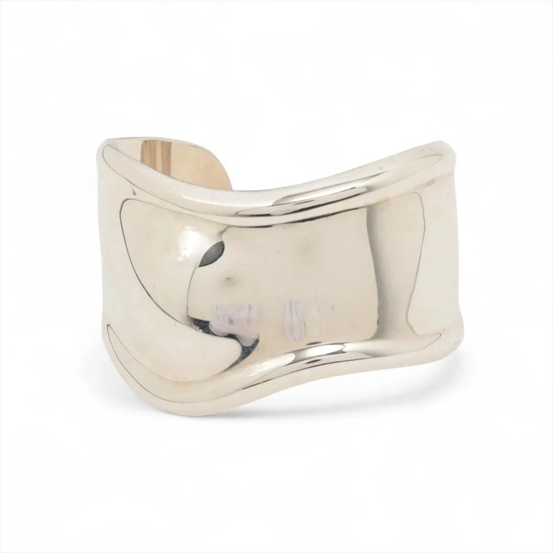 TIFFANY BONE CUFF BANGLE 925 SILVER (1 of 2)