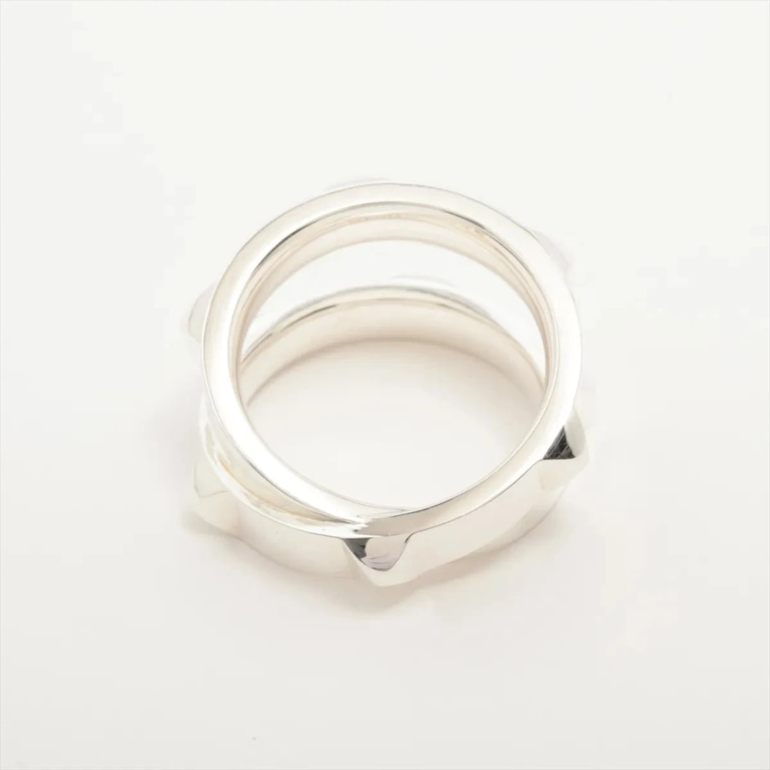 HERMÈS CRUDU H DOUBLE RING - 2