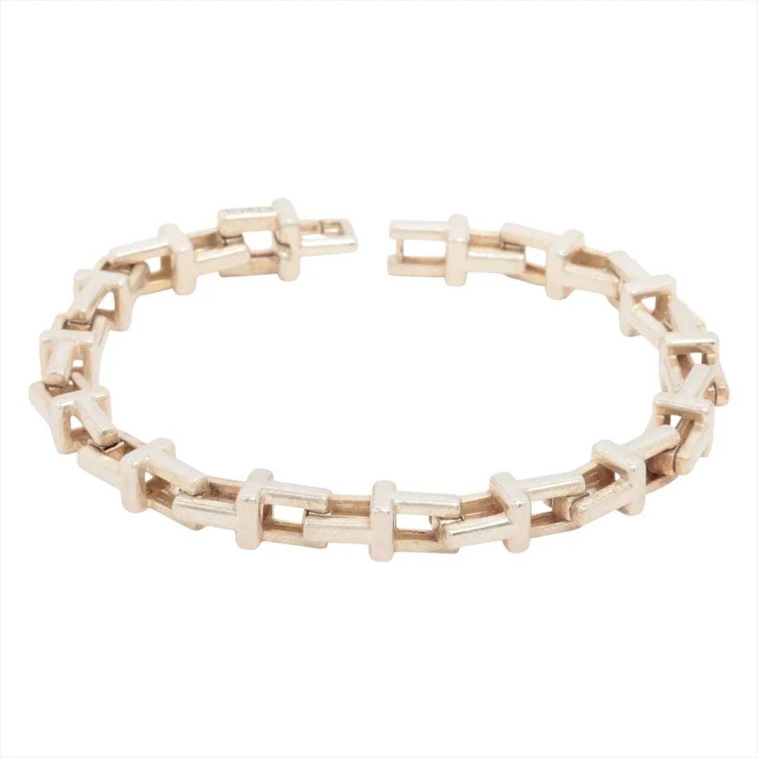 TIFFANY T NARROW CHAIN BRACELET 925 SILVER: Tiffany T narrow Chain Bracelet 925 Silver Brand: Tiffany Type: Bracelet Material: 925 Silver Color: Silver Size: Bracelet length:18.5 Accessories: None Accessories Notice: When purchasing