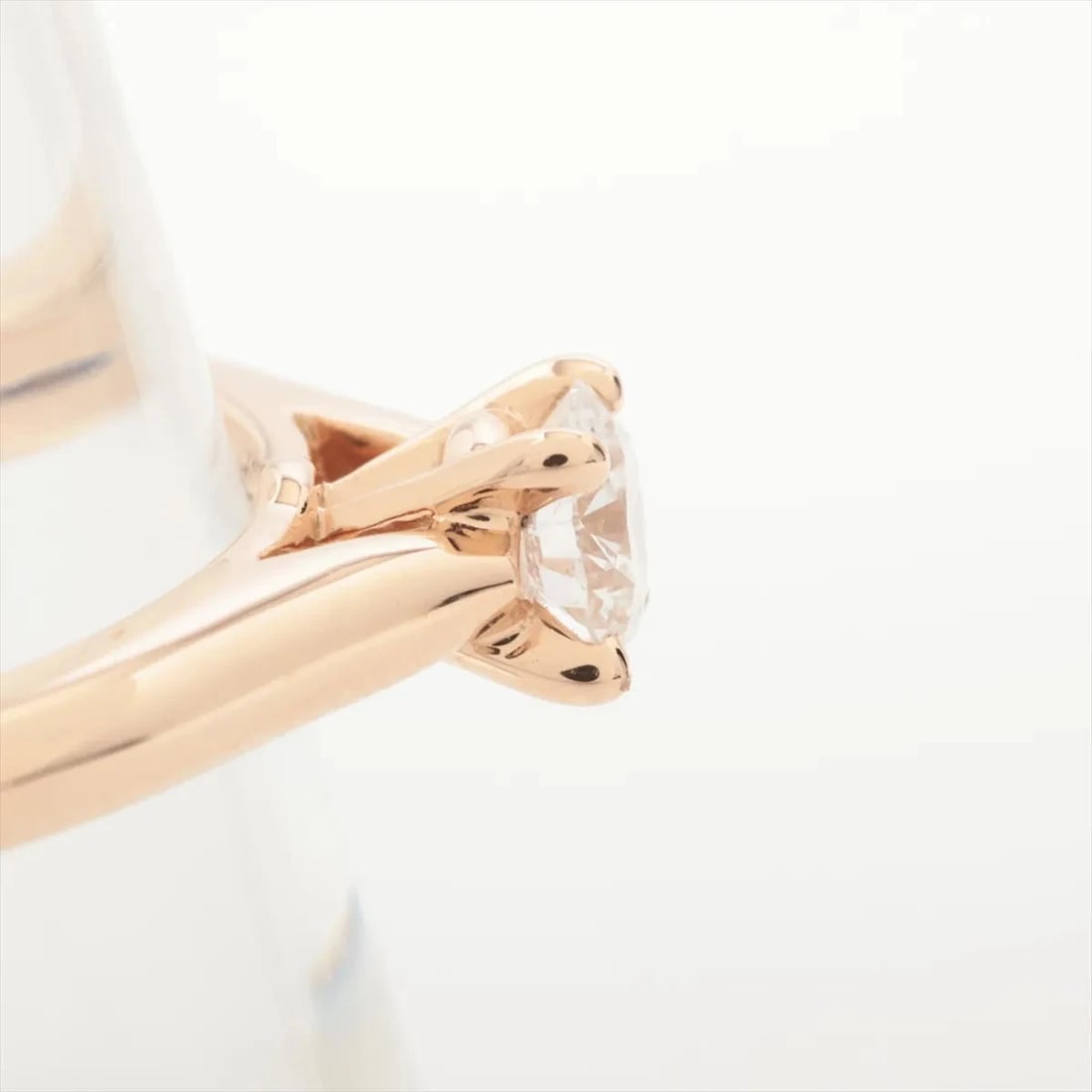 CARTIER SOLITAIRE DIAMOND RING 750(PG) - 3