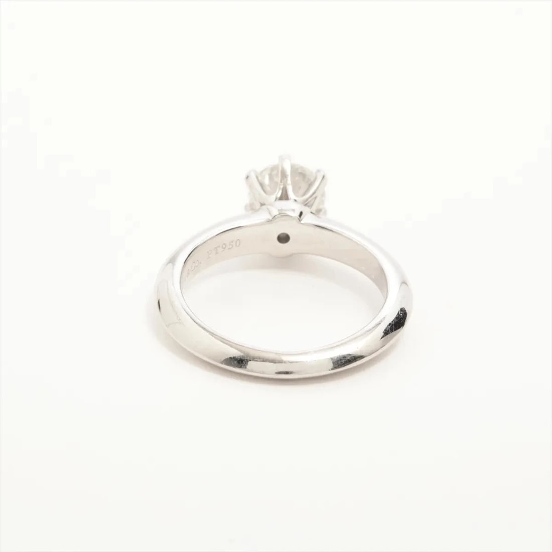 TIFFANY SOLITAIRE DIAMOND RING PT950 - 2