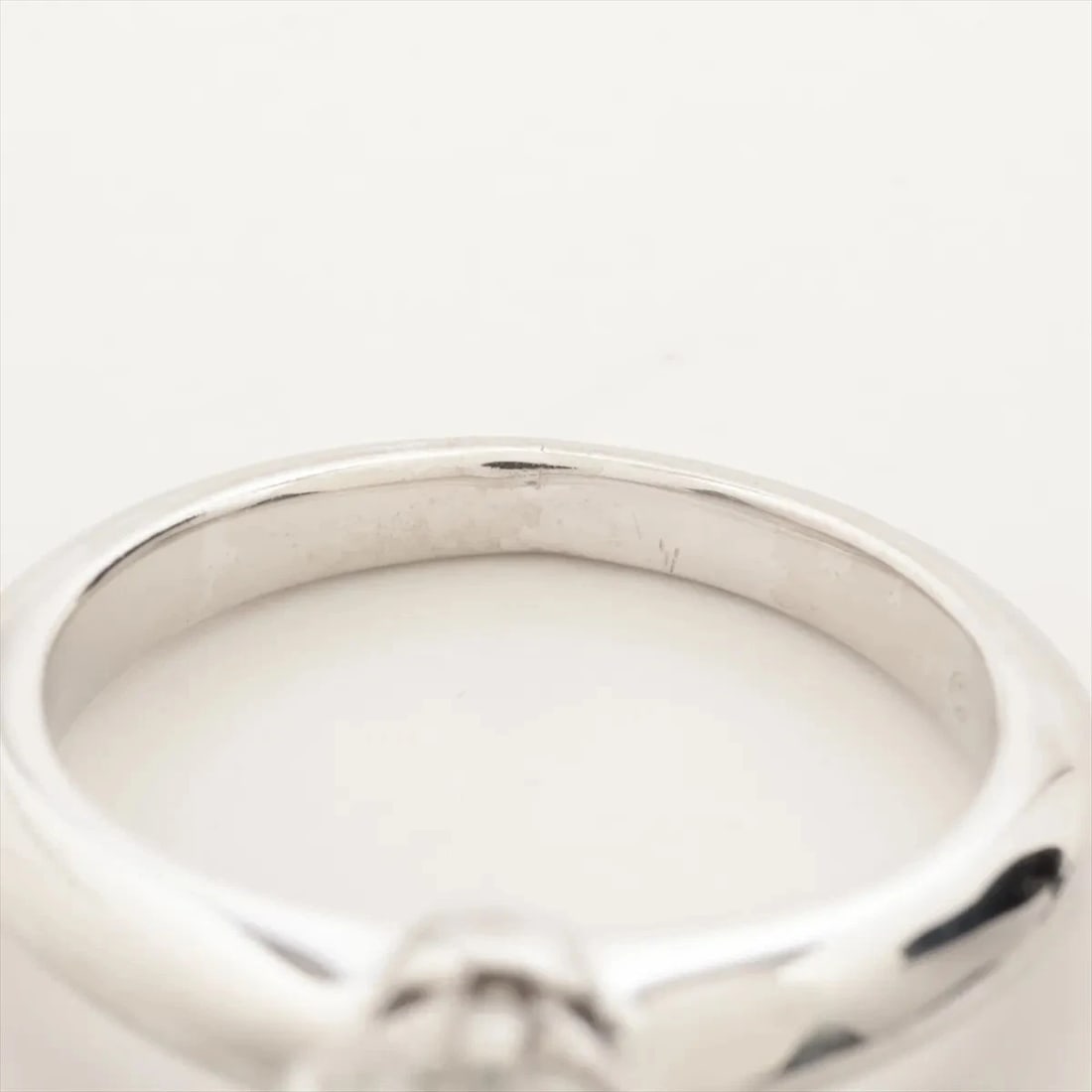 TIFFANY SOLITAIRE DIAMOND RING PT950 - 4